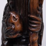 Table lamp Rosewood - Shoulao - God of Longevity Prosperety - China