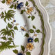 Antique decorative plate Moustiers France