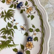 Assiette ancienne décorative Moustiers France