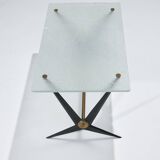 Table basse en verre, angelo ostuni, 1950s