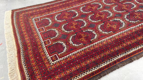 Tapis artisanal vintage - 102cm x 204cm