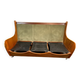 Mid century retro vintage teak sofa by GPlan 1960