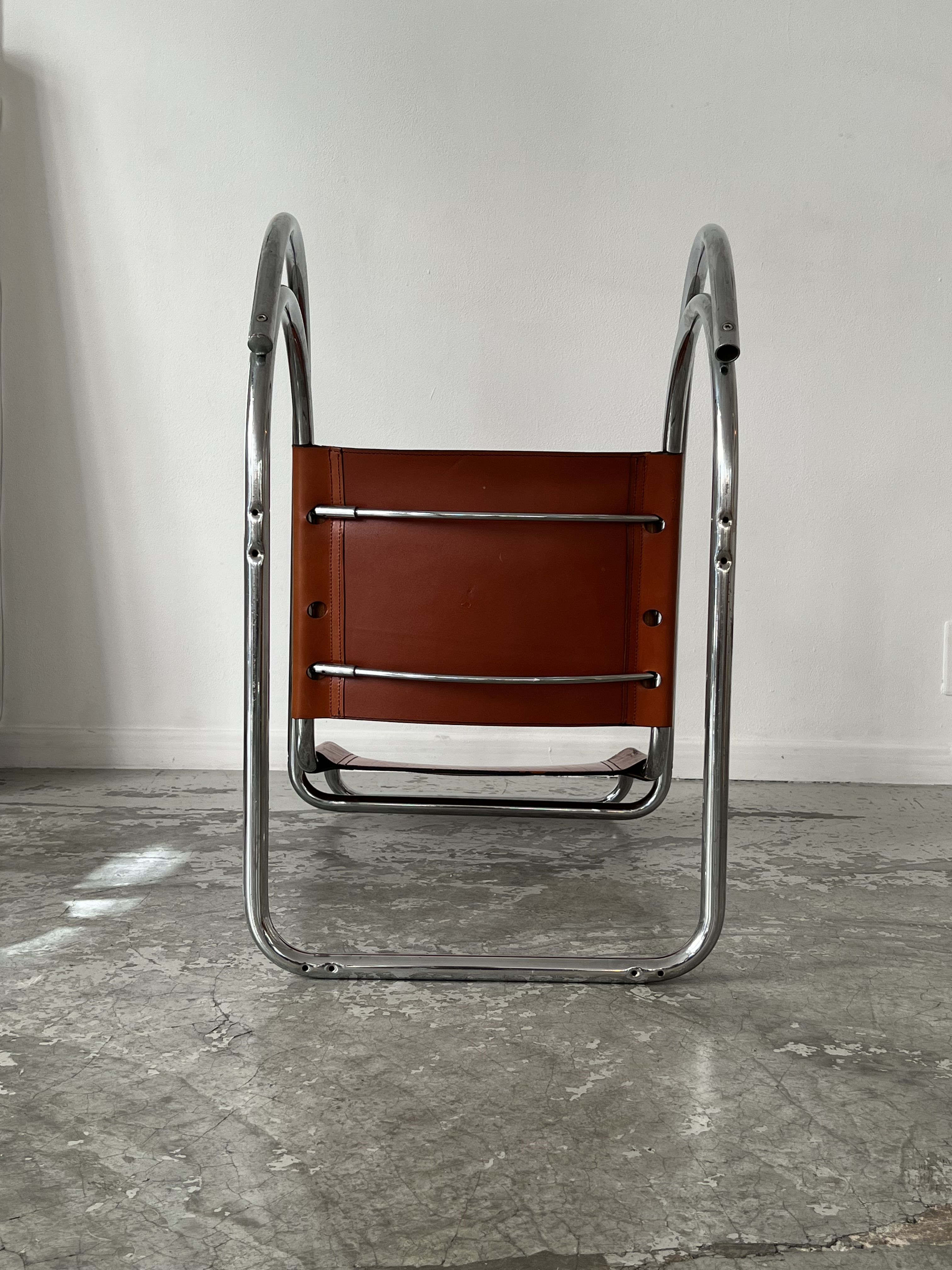 MR20 armchair by Ludwig Mies van der Rohe for Knoll international 60s