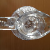 Decanter carafe wine with crystal handle