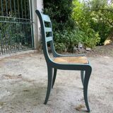 Table and six chairs