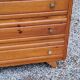 Commode vintage des années 50 pieds compas 3 tiroirs