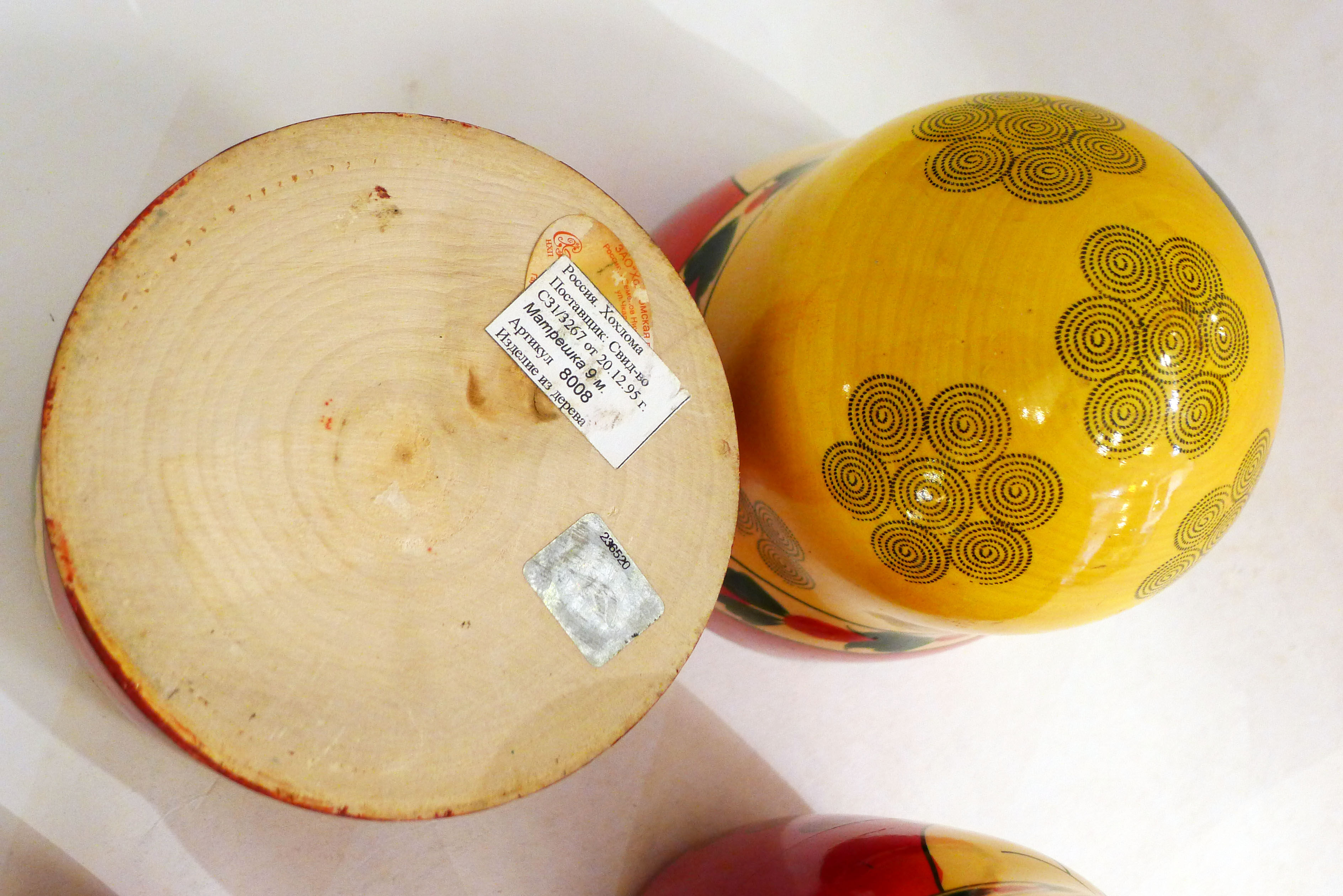 Set of 9 matryoshkas / Russian dolls