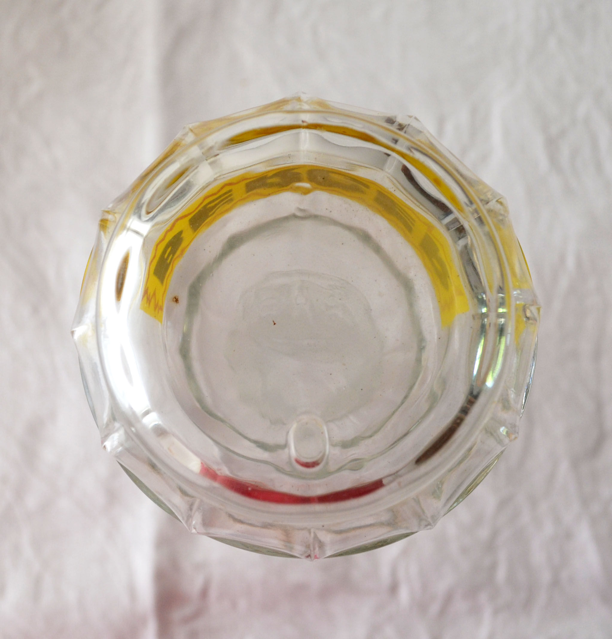 Berger glass decanter