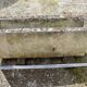 Planter with Medieval Decor in reconstituted stone