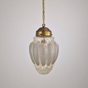 Italian Mazzega Murano Glass Pendant Lamp, 1970s
