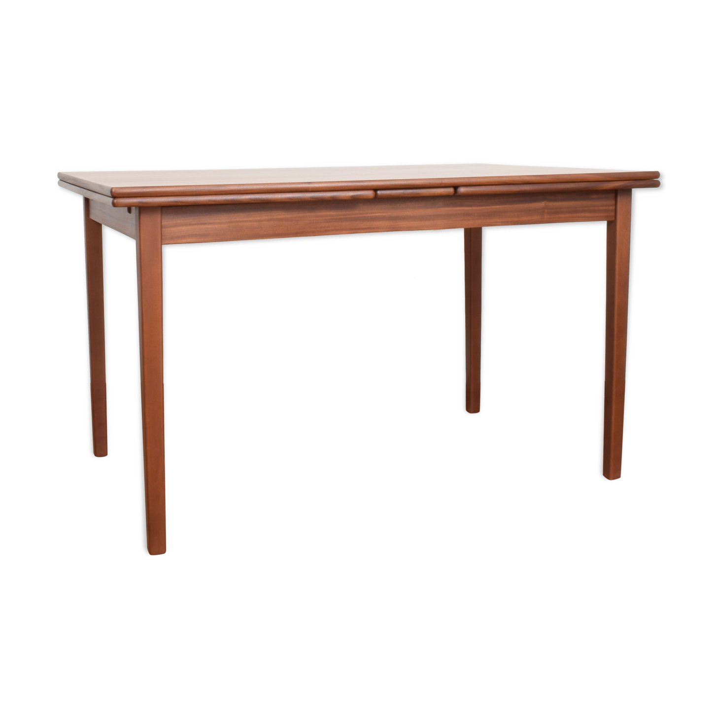 Danish teak extendable dining table, 1960s