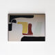 Abstract canvas "Smile" 100x81cm for contemporary living room
