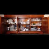 Buffet en merisier massif style Louis Philippe