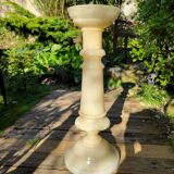 Alabaster pedestal column, 19th century