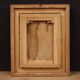 Antique Italian painting Christ with angels from the 17th century