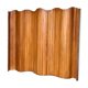Baumann style vintage wooden slat screen