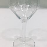 Service de verre en cristal art déco