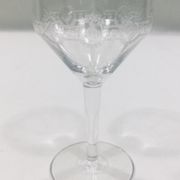 Art deco crystal glass service
