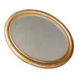 Grand miroir ovale