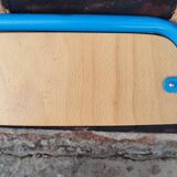 Set of three vintage children's school chairs