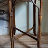 Side service table in old rattan