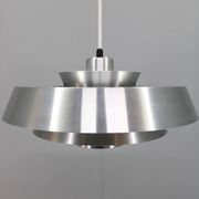 1970s Aluminium Pendant "NOVA " by Jo Hammerborg for Fog & Mørup, Denmark
