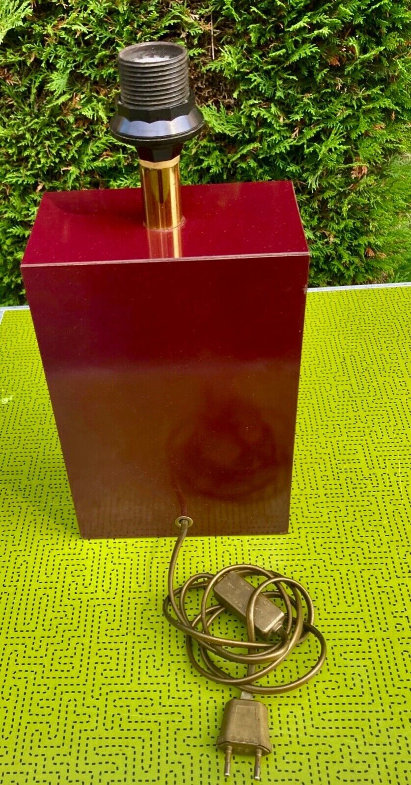 Vintage lamp foot, France 1970s, Maison Le Dauphin