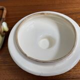 Art deco ceramic candy or cookie jar