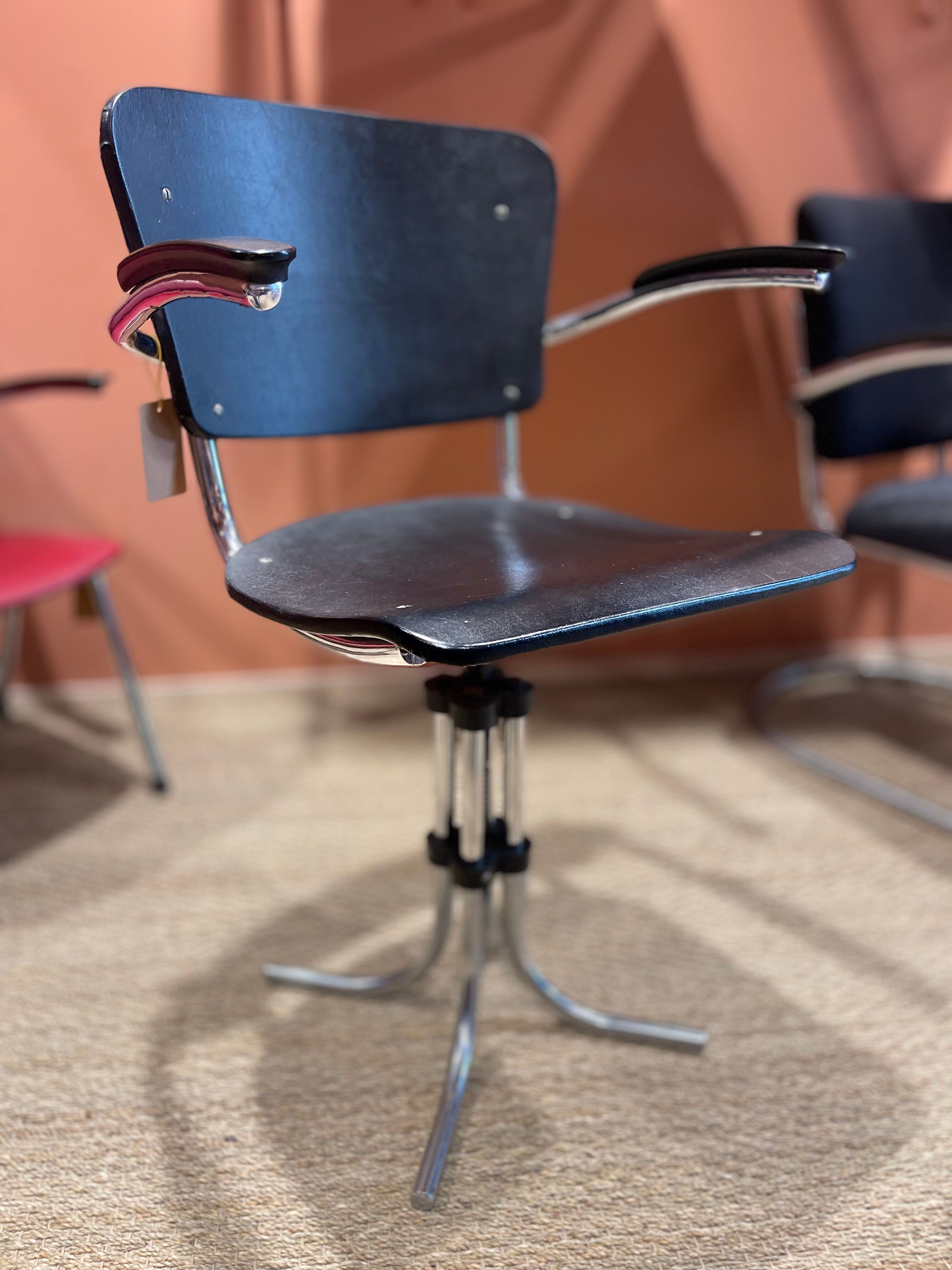 Industrial office chair Netherlands 50s