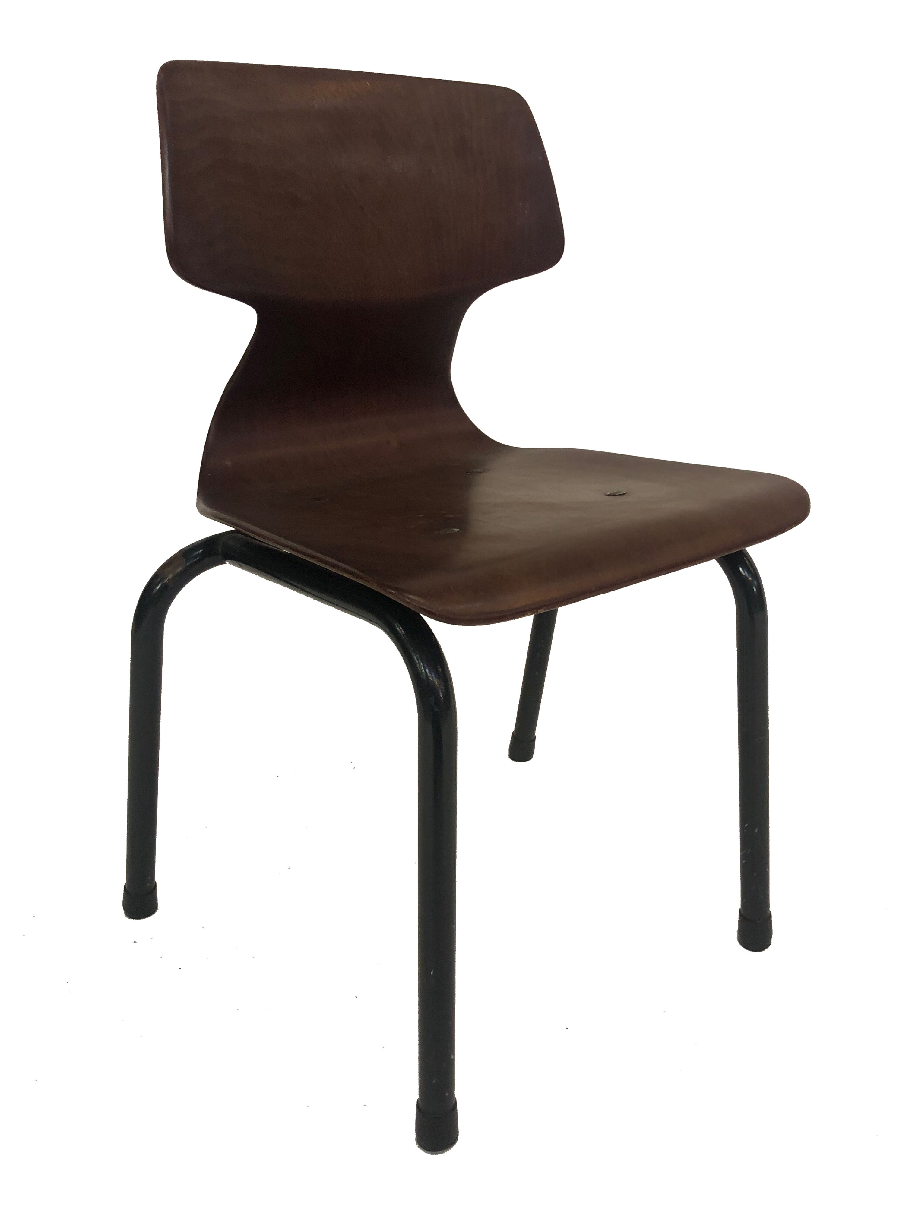 Galvanitas Pagholz vintage school chair