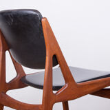 Suite of 4 chairs model "Ella" by Arne Vodder 1960