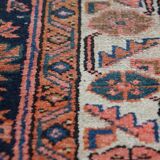Oriental style red and gray rug with pattern 150x100cm