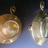 Pair of hand candle holders