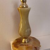 Onyx lamp base
