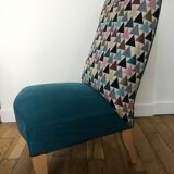 Modern graphic fabric heater