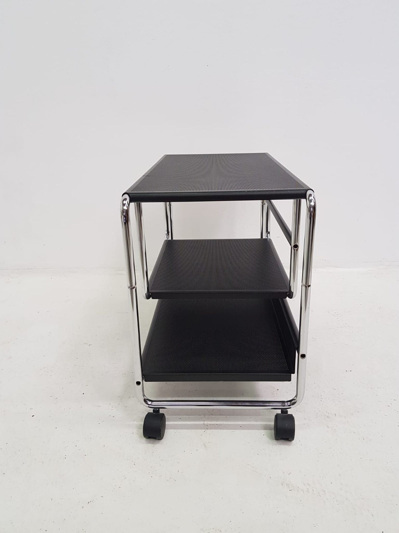 Habitat vintage metal perforated 1980s office apoint furniture