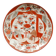 Antique Kutani porcelain plate (Meiji period, 19th century)