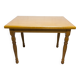 Table rustique 1960 couleur miel 100x70cm Hauteur 74cm