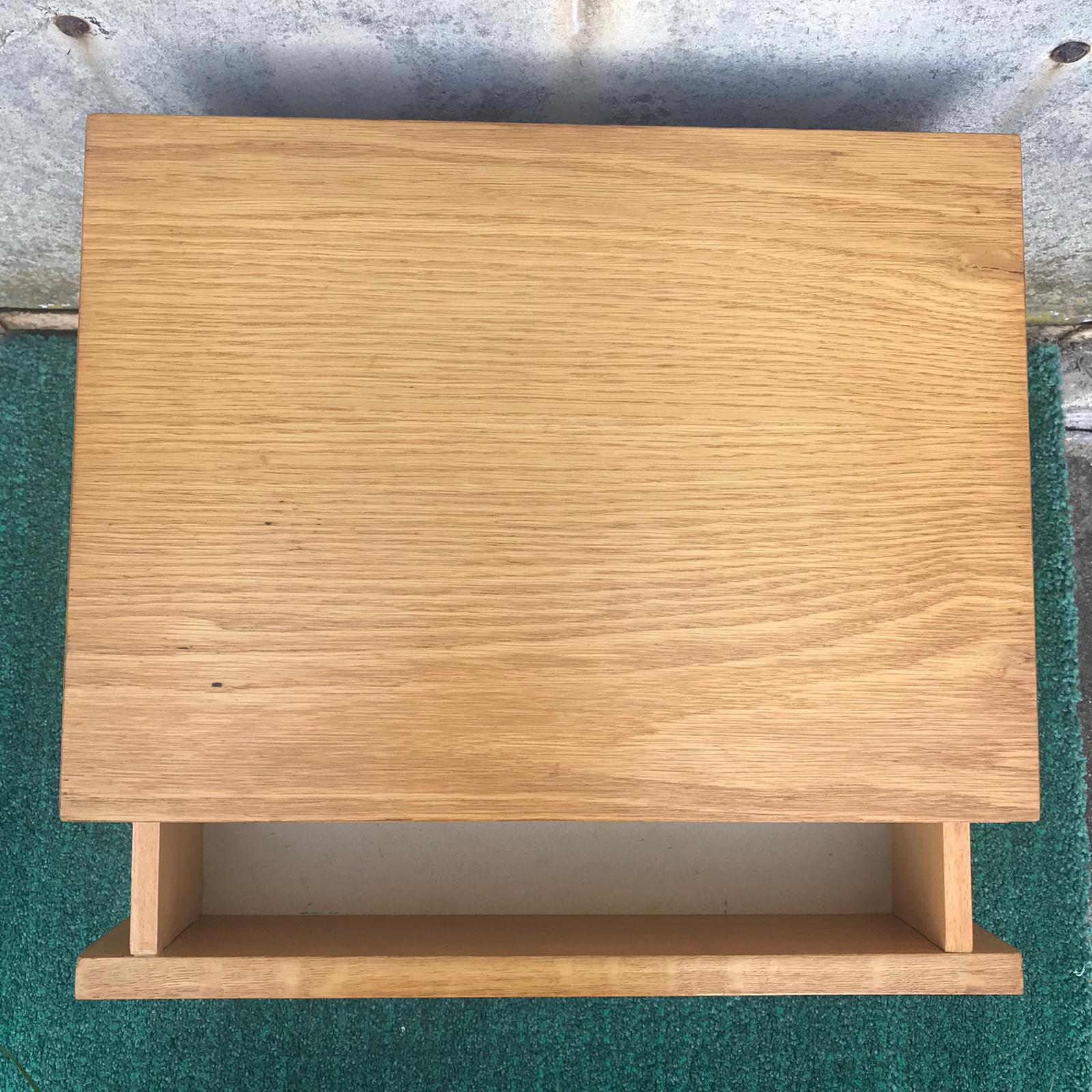 Vintage bedside table with drawer
