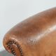 Set of two vintage sheepskin armchairs with beautiful and warm colours