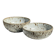 Duo of speckled ceramic bowls