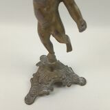 Brass children's candle holder 23cm