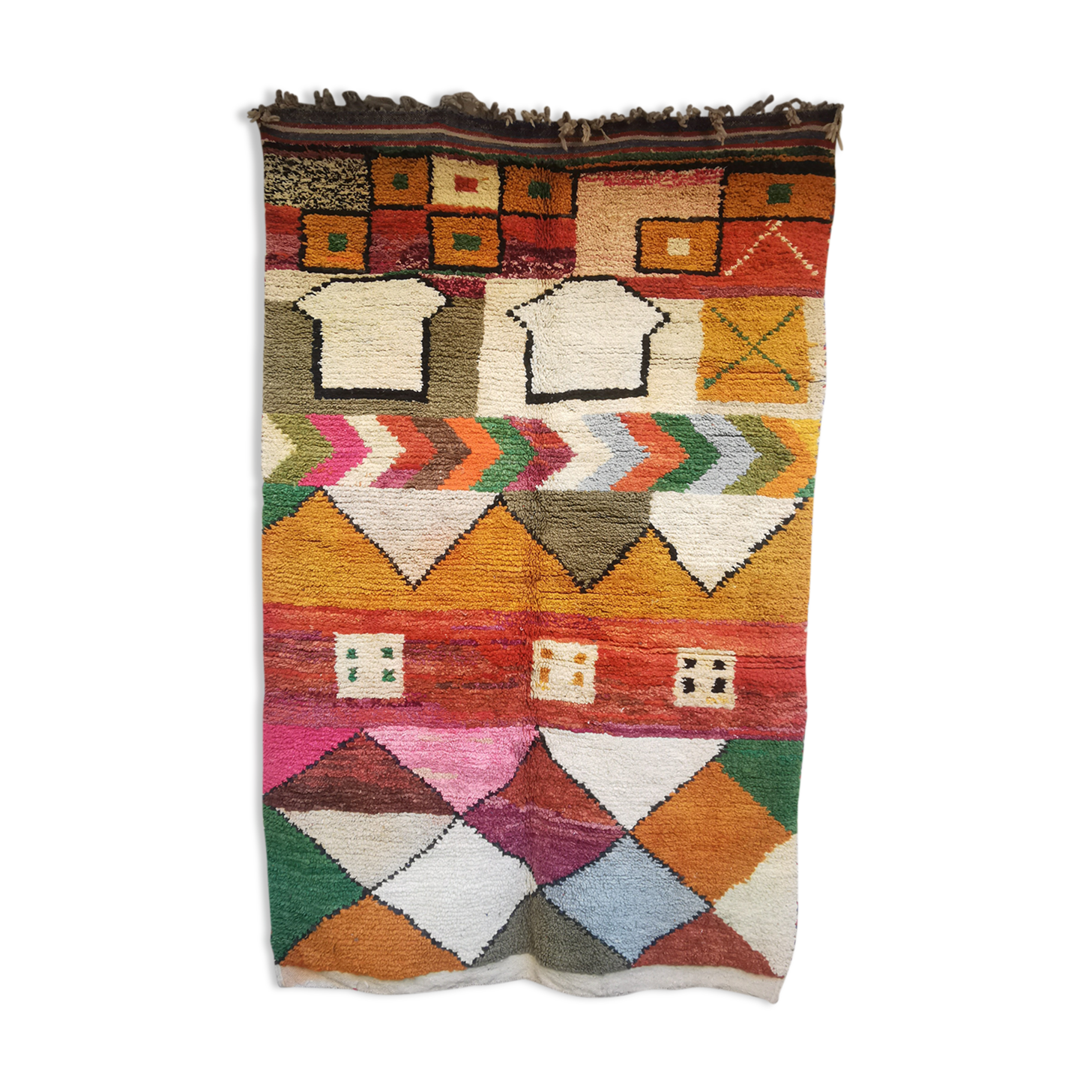 Berber carpet boujaad 152/243