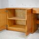 Maison Regain: modular office set. Pine. France, circa 1975