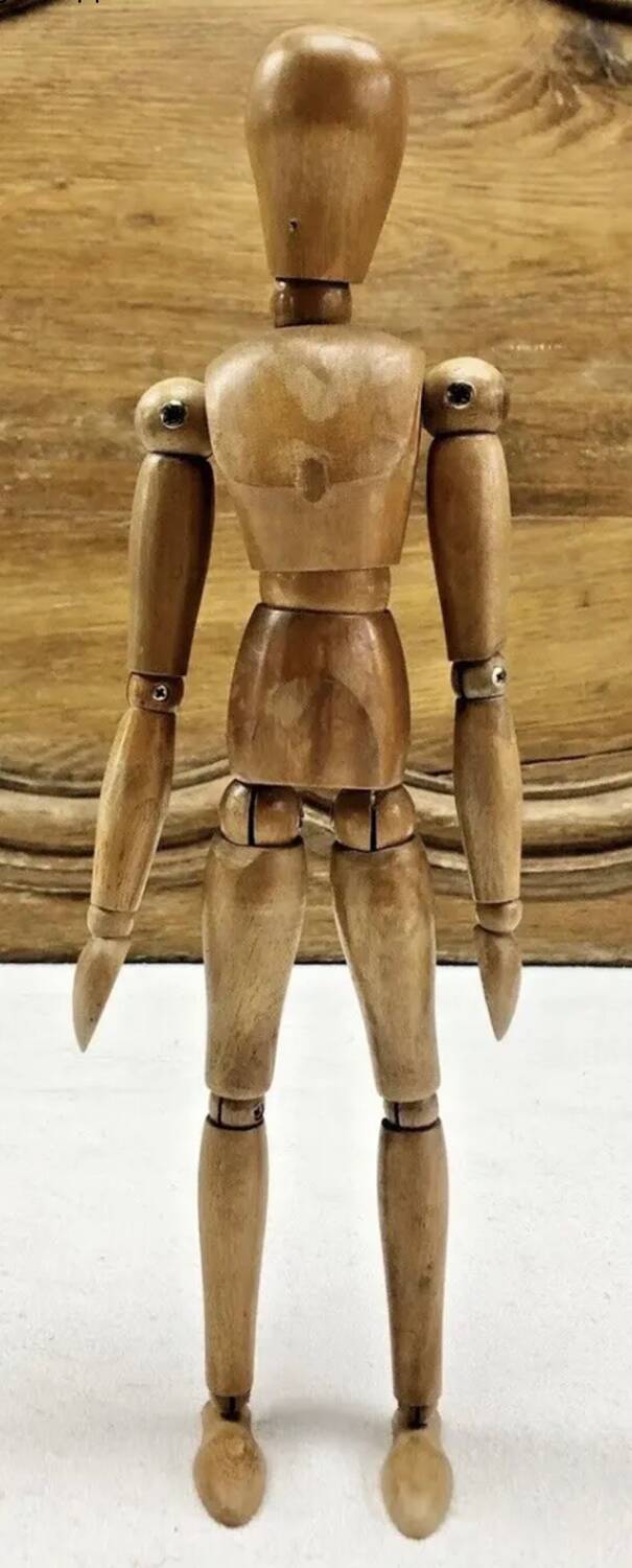 Former artist's studio mannequin