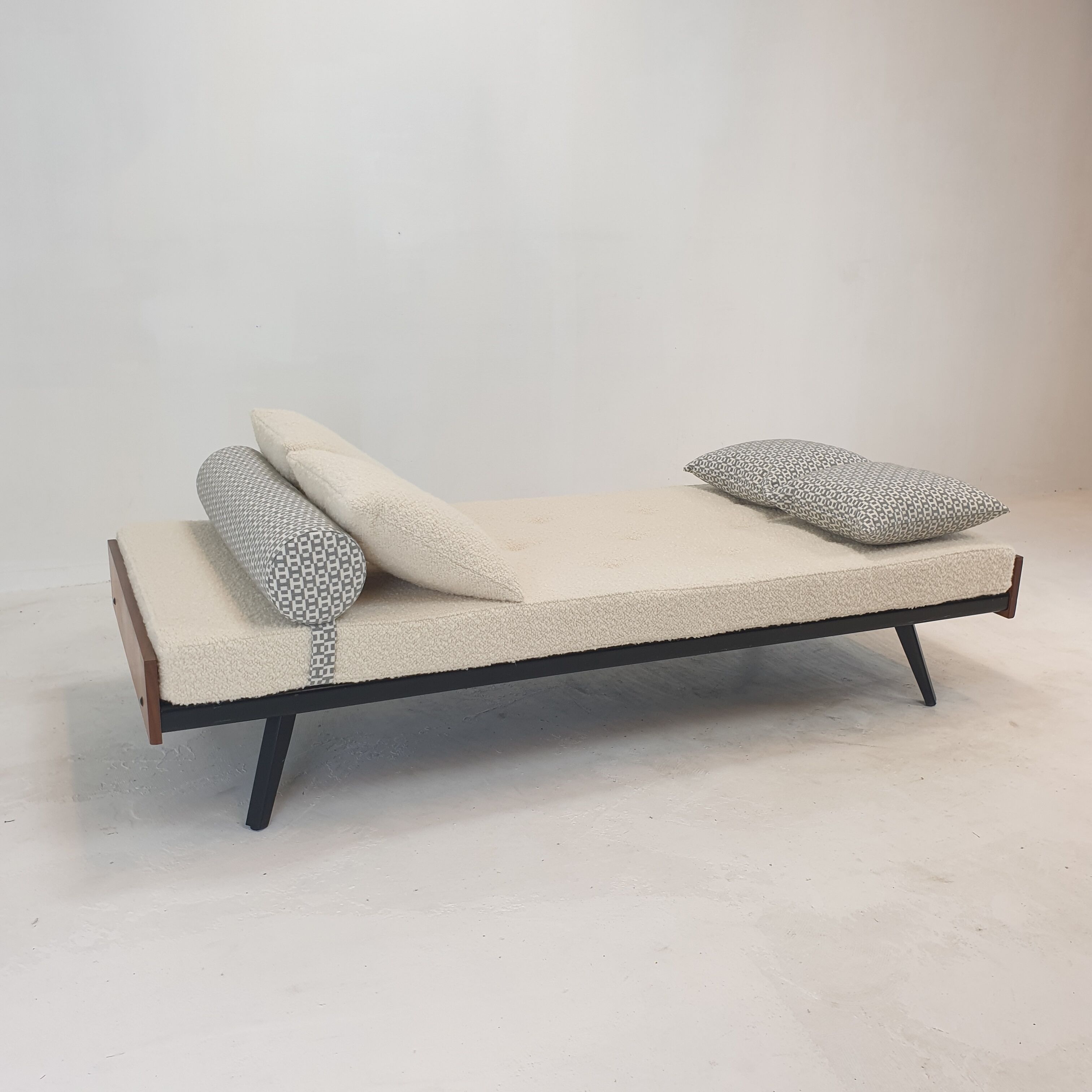 Daybed with Hermes Cushions and Bolster, 1960s