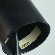 No. 2 of 2 - elegant doria pendant lamp clear and smoke grey 60s 70s