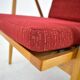 1960s pair of Ton/Thonet beech armchairs, Czechoslovakia