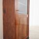 Walnut display cabinet, Danish design, 1960s, made in Denmark