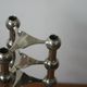 Series of 3 nagel s22 modular candlesticks with their original vintage box 1970